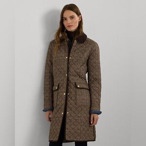 Ralph Lauren Glen Plaid Quilted Jacket